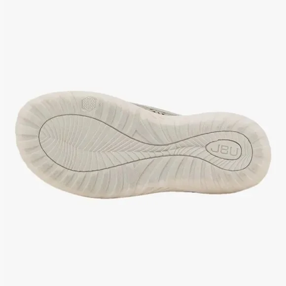 Women's JBU by jambu daffodil sneaker sandal 7.5 cream shimmer Comfort Classic - Picture 5 of 10